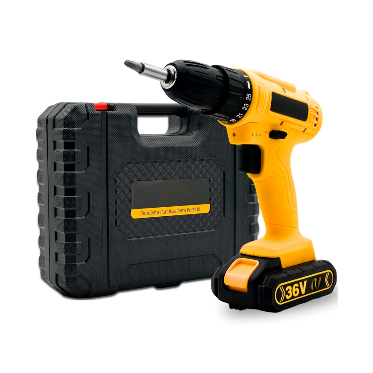 Furadeira Parafusadeira Sem Fio 36V